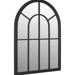vidaXL Spiegel 60x45 cm ijzer zwart