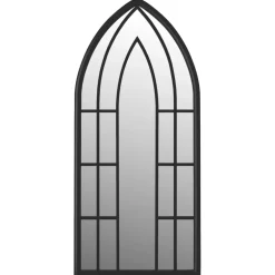 vidaXL Spiegel 100x45 cm ijzer zwart