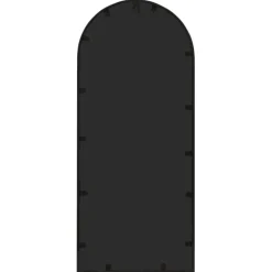 vidaXL Spiegel 100x45 cm ijzer zwart
