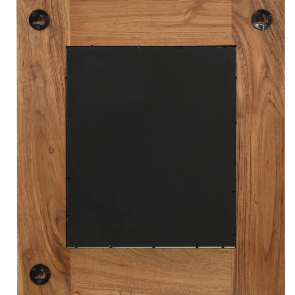 vidaXL Spiegel 50x50 cm massief acaciahout