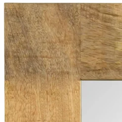 vidaXL Spiegel 50x50 cm massief mangohout
