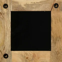 vidaXL Spiegel 50x50 cm massief mangohout