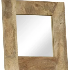 vidaXL Spiegel 50x50 cm massief mangohout