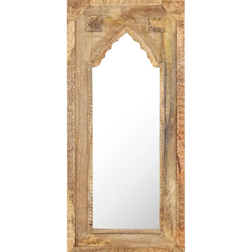 vidaXL Spiegel 50x3x110 cm massief mangohout