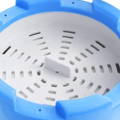 vidaXL Splasher pool met hangende skimmer en pomp 350x90 cm grijs