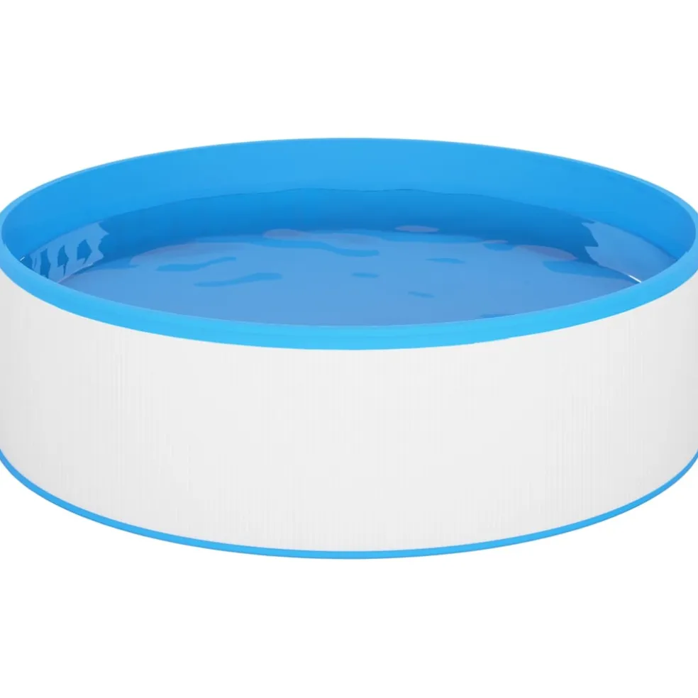 vidaXL Splasher pool 350x90 cm wit