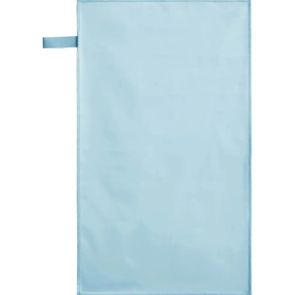 vidaXL Sporthanddoeken 2 st Blauw 50 x 30 cm Polyester en polyamide