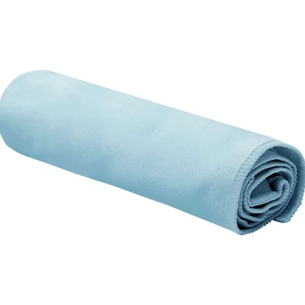 vidaXL Sporthanddoeken 2 st Blauw 50 x 30 cm Polyester en polyamide