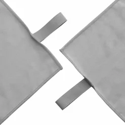 vidaXL Sporthanddoeken 2 st Donkergrijs 50 x 30 cm