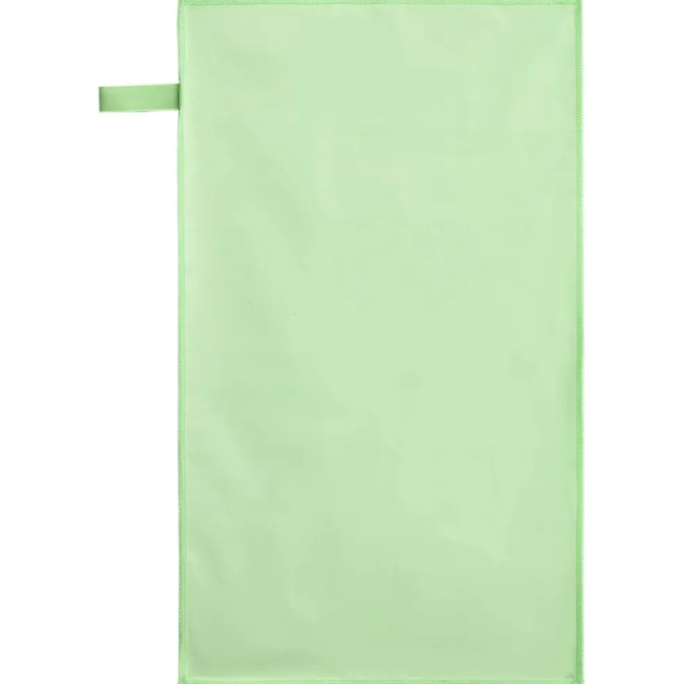 vidaXL Sporthanddoeken 2 st Groen 50 x 30 cm Polyester en polyamide