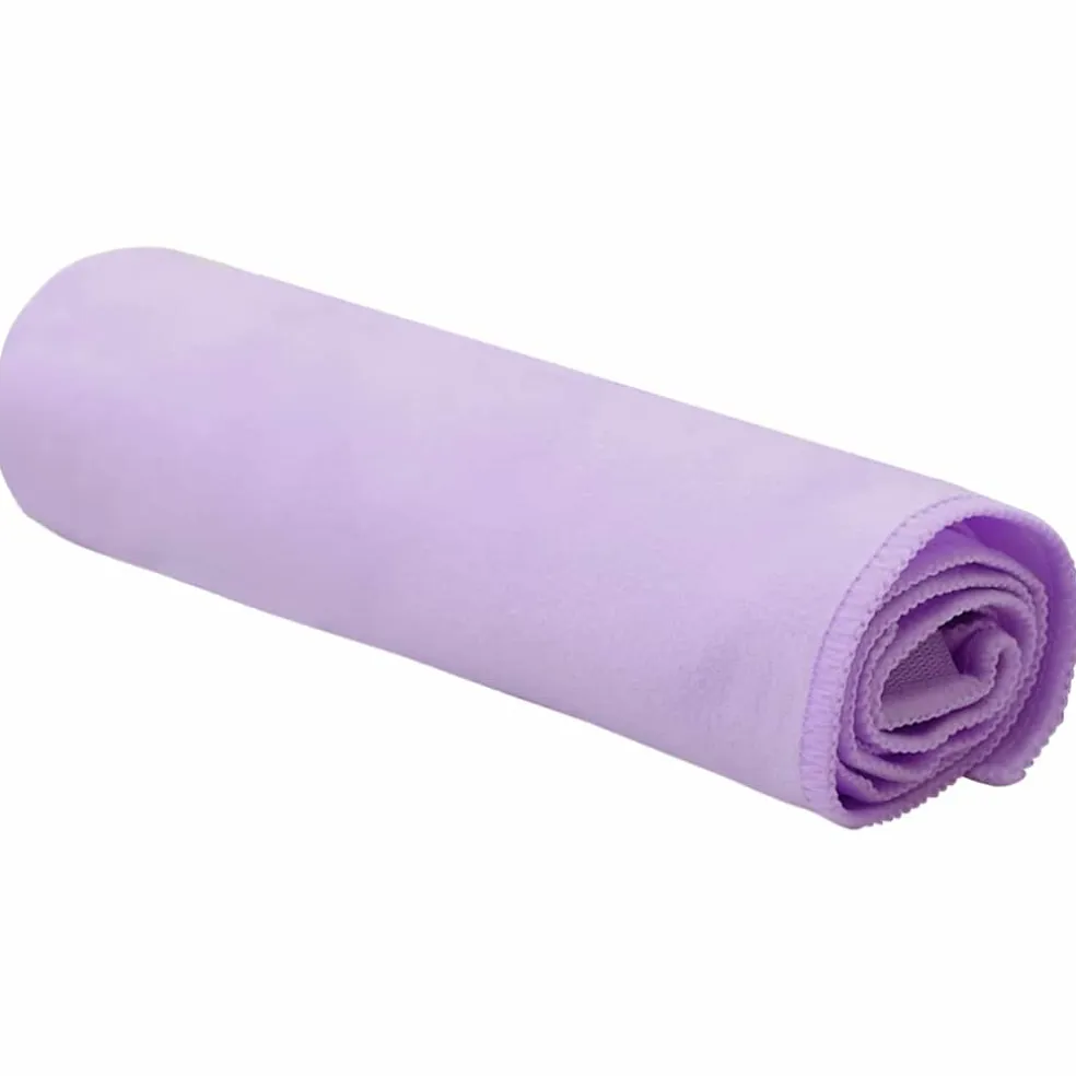 vidaXL Sporthanddoeken 2 st Paars 50 x 30 cm Polyester en polyamide