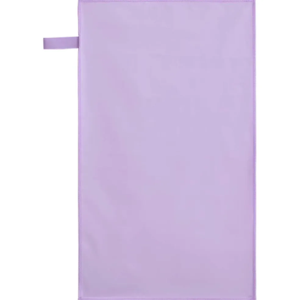 vidaXL Sporthanddoeken 2 st Paars 50 x 30 cm Polyester en polyamide