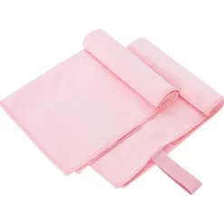 vidaXL Sporthanddoeken 2 st Roze 50 x 30 cm Polyester en polyamide