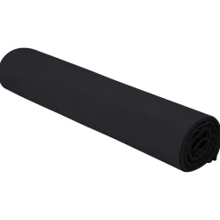 vidaXL Sporthanddoeken 2 st Zwart 140 x 70 cm Polyester en polyamide