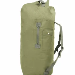 vidaXL Sporttas legerstijl 85 L olijfgroen