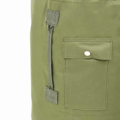 vidaXL Sporttas legerstijl 85 L olijfgroen