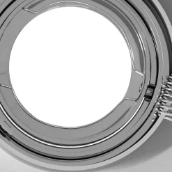 vidaXL Spotje 6 st zilver 9 x 9 x 2 cm Aluminium