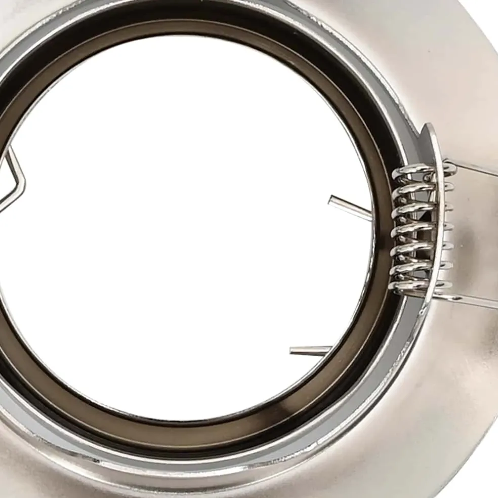 vidaXL Spotje 6 st Zilver 9 x 9 x 2.5 cm Metaal