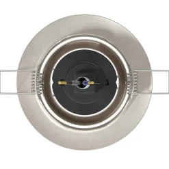 vidaXL Spotje 6 st Zilver 9 x 9 x 2.5 cm Metaal