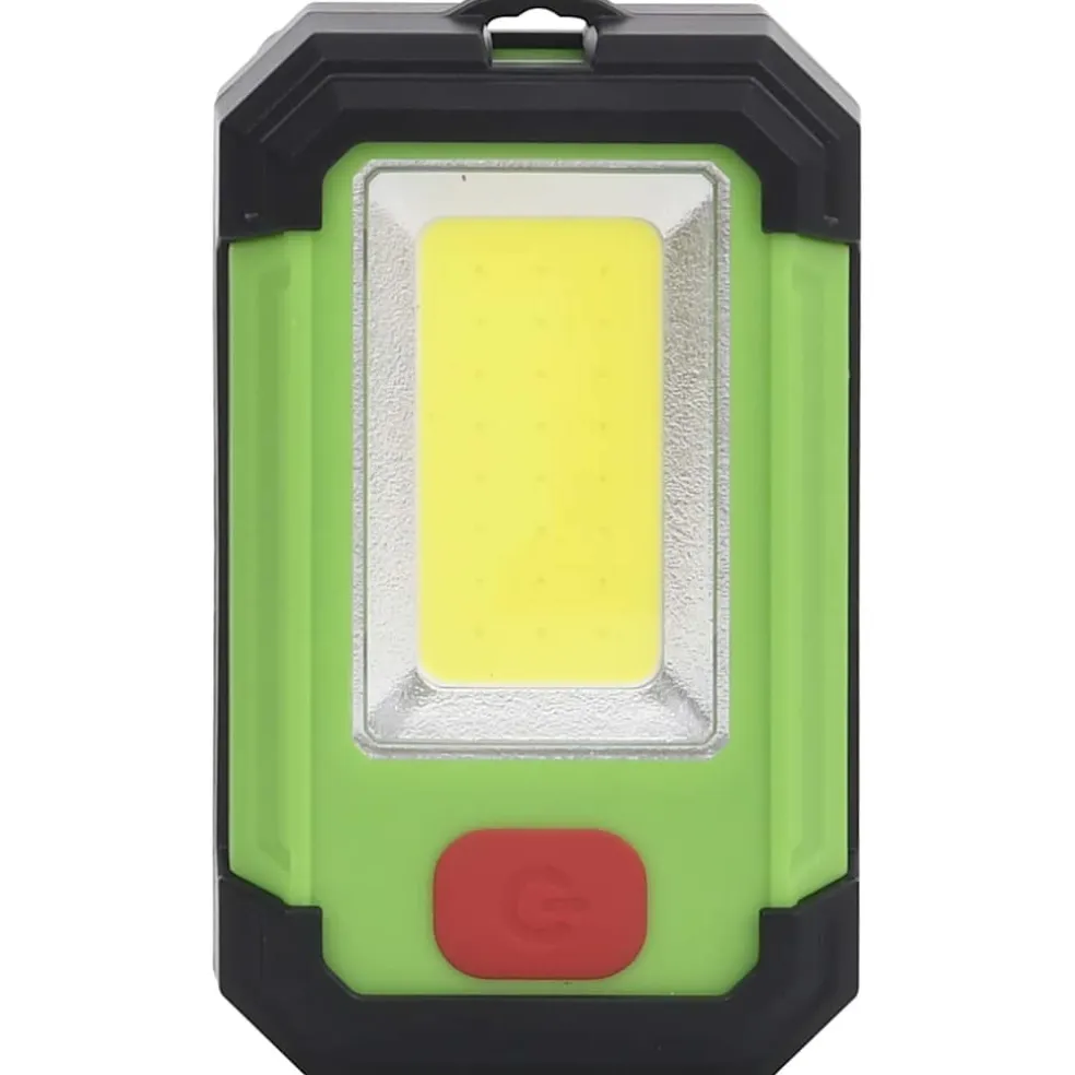 vidaXL Spotlight draagbaar solar LED 7 W koudwit