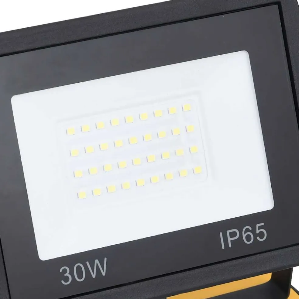 vidaXL Spotlight met handvat LED 2x30 W koudwit