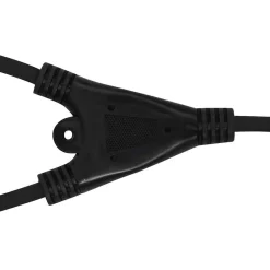 vidaXL Spotlight met handvat LED 2x30 W warmwit
