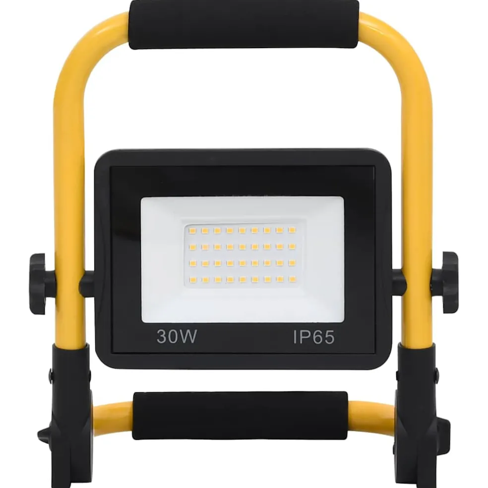vidaXL Spotlight met handvat LED 30 W koudwit