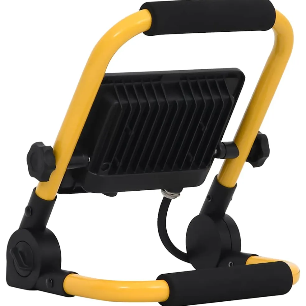 vidaXL Spotlight met handvat LED 30 W koudwit