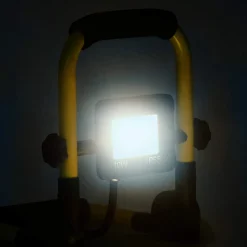 vidaXL Spotlight met handvat LED 100 W koudwit