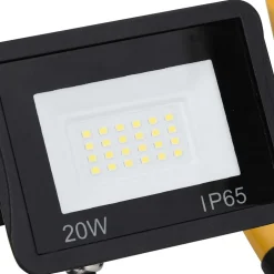 vidaXL Spotlight met handvat LED 20 W koudwit