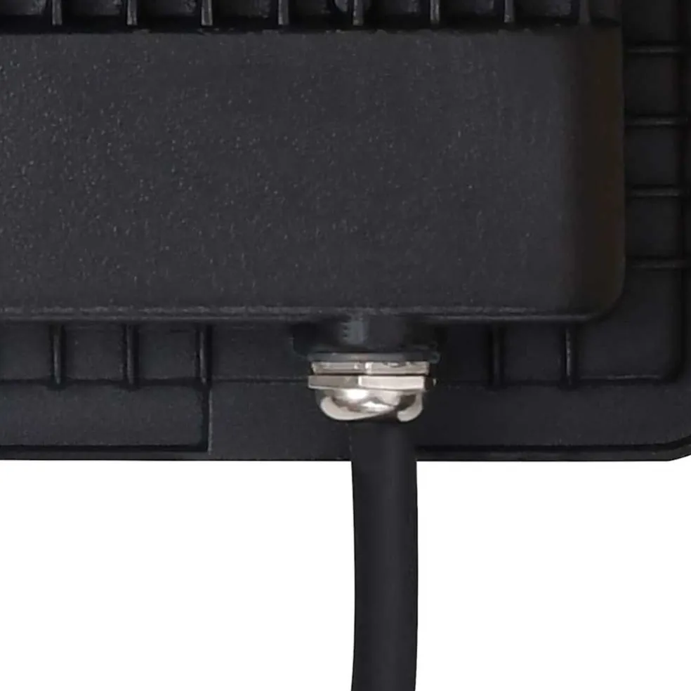 vidaXL Spotlight met handvat LED 100 W warmwit