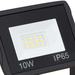 vidaXL Spotlight met handvat LED 2x10 W warmwit