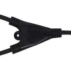 vidaXL Spotlight met handvat LED 2x10 W warmwit