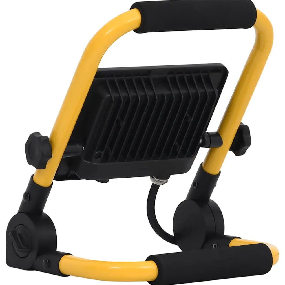 vidaXL Spotlight met handvat LED 30 W warmwit