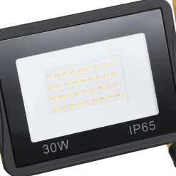 vidaXL Spotlight met handvat LED 30 W warmwit