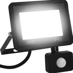 vidaXL Spotlight met sensor LED 30 W koudwit