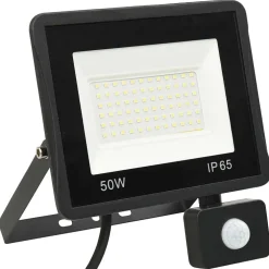 vidaXL Spotlight met sensor LED 50 W koudwit