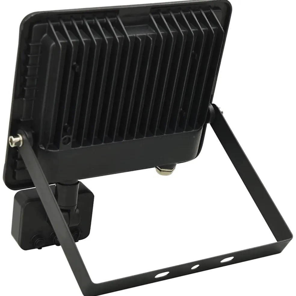 vidaXL Spotlight met sensor LED 50 W warmwit
