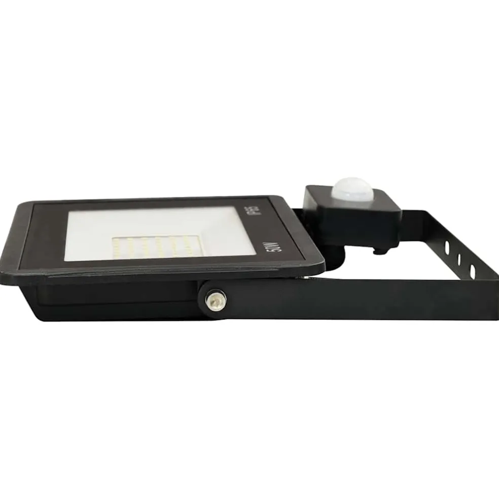 vidaXL Spotlight met sensor LED 50 W warmwit