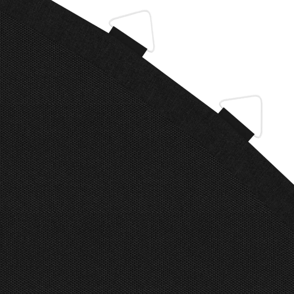 vidaXL Springmat voor 10 feet/3,05 m ronde trampoline stof zwart