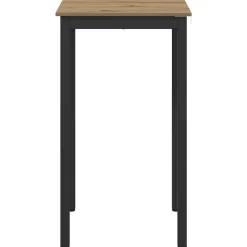 vidaXL Staande Bartafel Bewerkt hout Vierkant