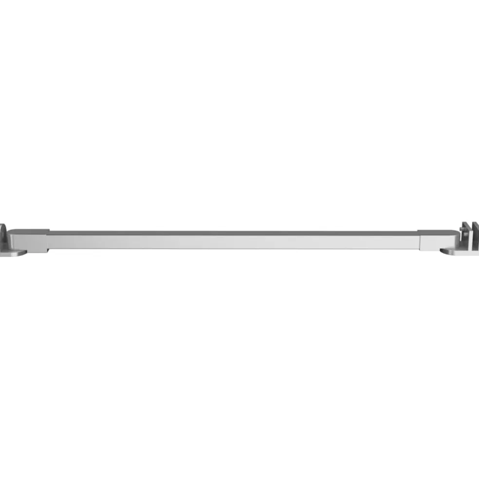 vidaXL Stabilisatiestang voor badwand 47,5 cm roestvrij staal