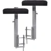 vidaXL Stalen frame ondersteuning voor de boot aanhanger (set van 2)