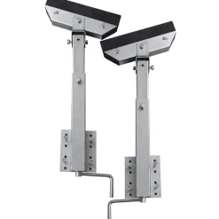 vidaXL Stalen frame ondersteuning voor de boot aanhanger (set van 2)