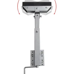 vidaXL Stalen frame ondersteuning voor de boot aanhanger (set van 2)