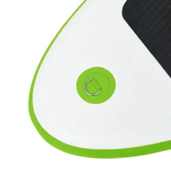 vidaXL Stand Up Paddleboard opblaasbaar met zeilset groen en wit