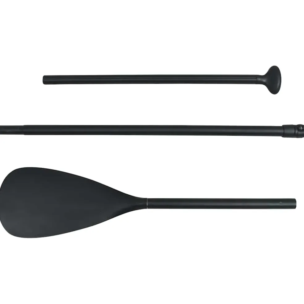 vidaXL Stand-up paddleboard opblaasbaar met zeilset blauw en wit