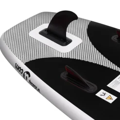vidaXL Stand Up Paddleboardset opblaasbaar 300x76x10 cm zwart