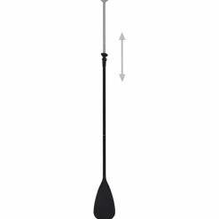 vidaXL Stand Up Paddleboardset opblaasbaar 300x76x10 cm zwart
