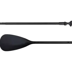 vidaXL Stand Up Paddleboardset opblaasbaar 300x76x10 cm zwart